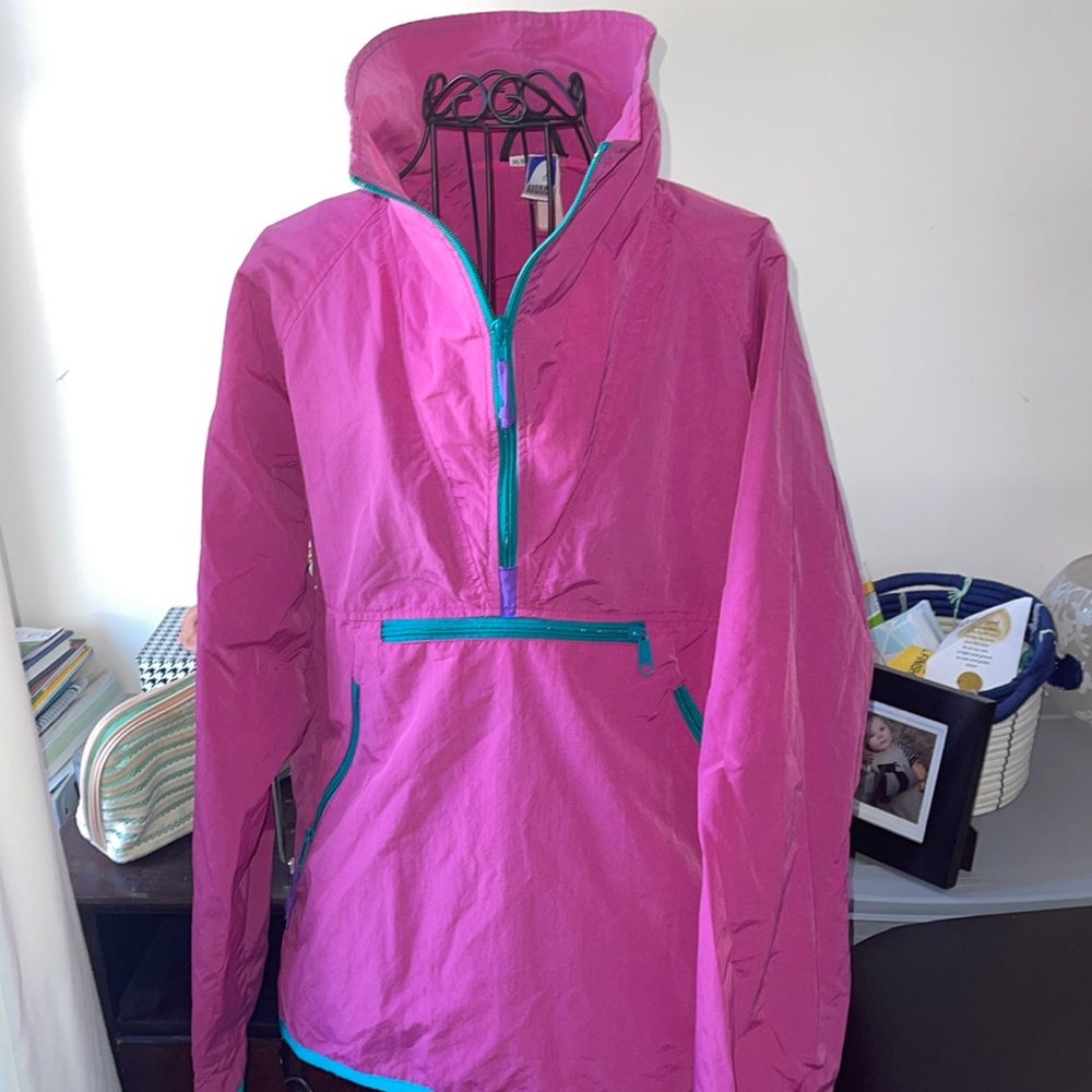 SIERRA DESIGNS Barbie pink Windbreaker with hood